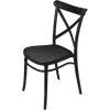 SILLA PLATS 1146 C/ASIENTO NEGRO LVS-163