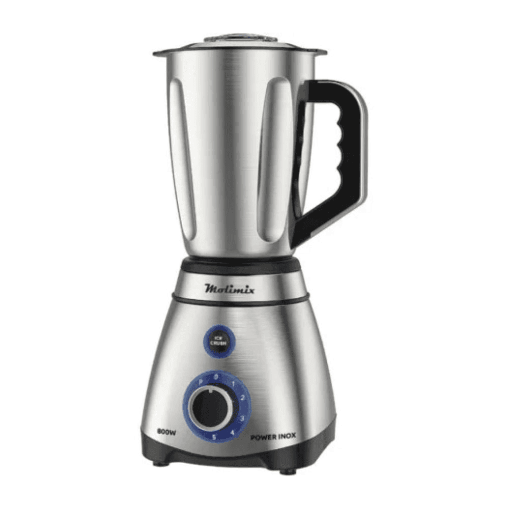 LICUADORA MOLIMIX POWER INOX 800W CON JARRA DE INOX 1.5L 050620