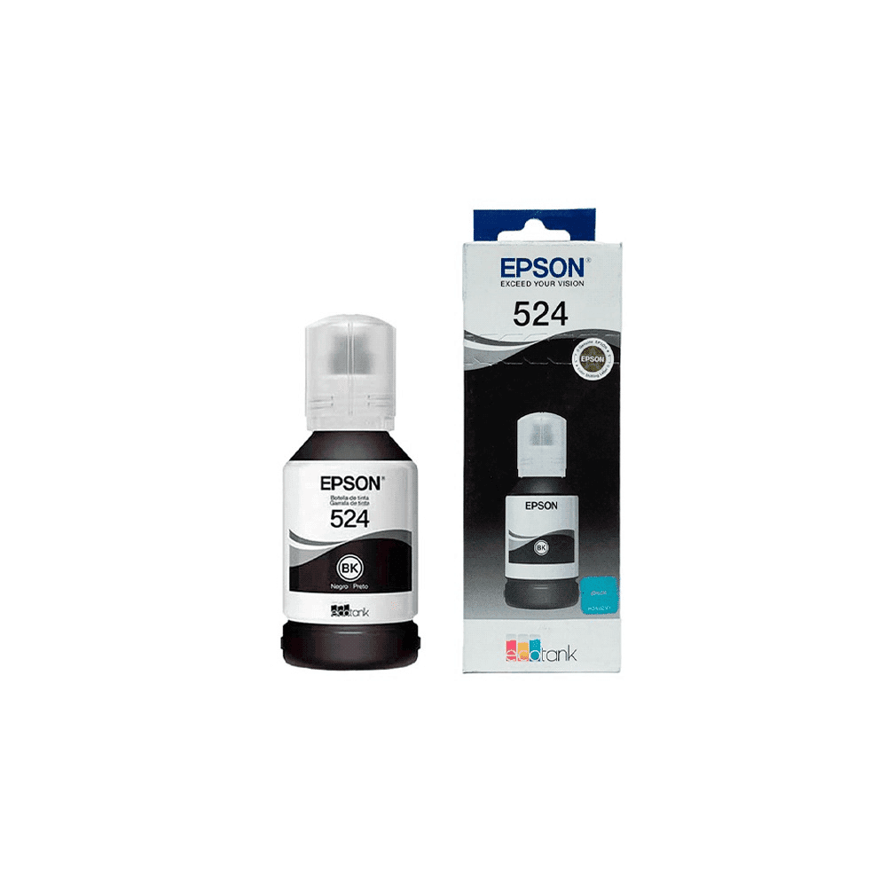 TINTA EPSON T524 120 NEGRO L15150 T524120-AL 127ML 108591