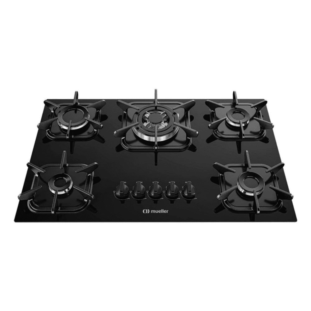 ANAFE COOKTOP MUELLER DE EMPOTRAR 5 HORNALLAS COOKTOP TRIPLE LLAMA NEGRO COOKTOP TRIPLE LLAMA NEGRO 1135