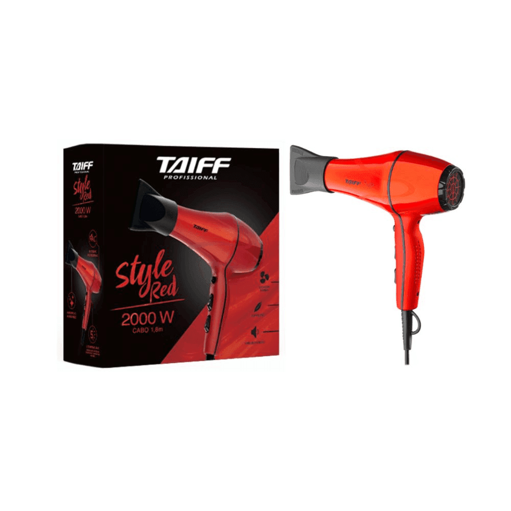 SECADOR TAIFF FOX ION 3 SOFT RED 2200W 115772