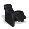 SILLON RECLINABLE ECOLEATHER REF 0.7 MECANISMO CONFORT NEGRO 12457