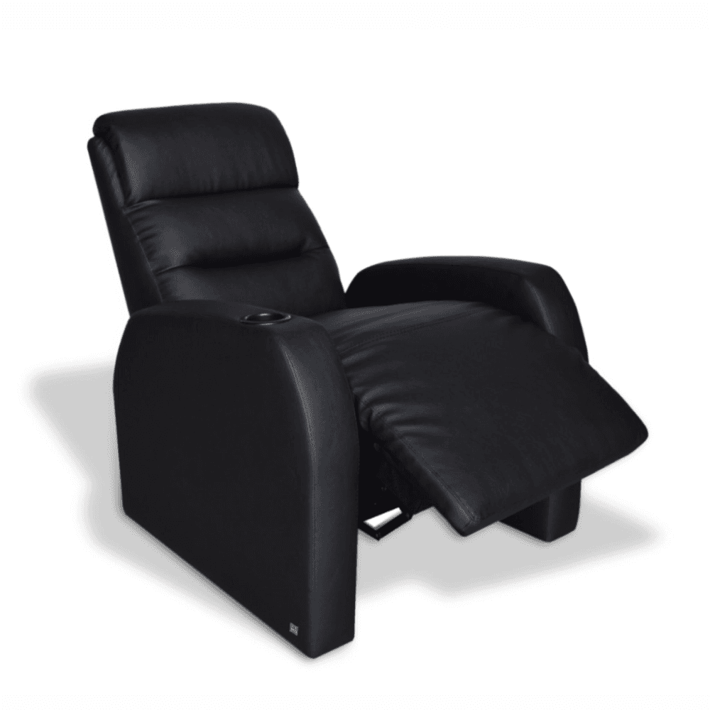 SILLON RECLINABLE ECOLEATHER REF 0.7 MECANISMO CONFORT NEGRO 12457