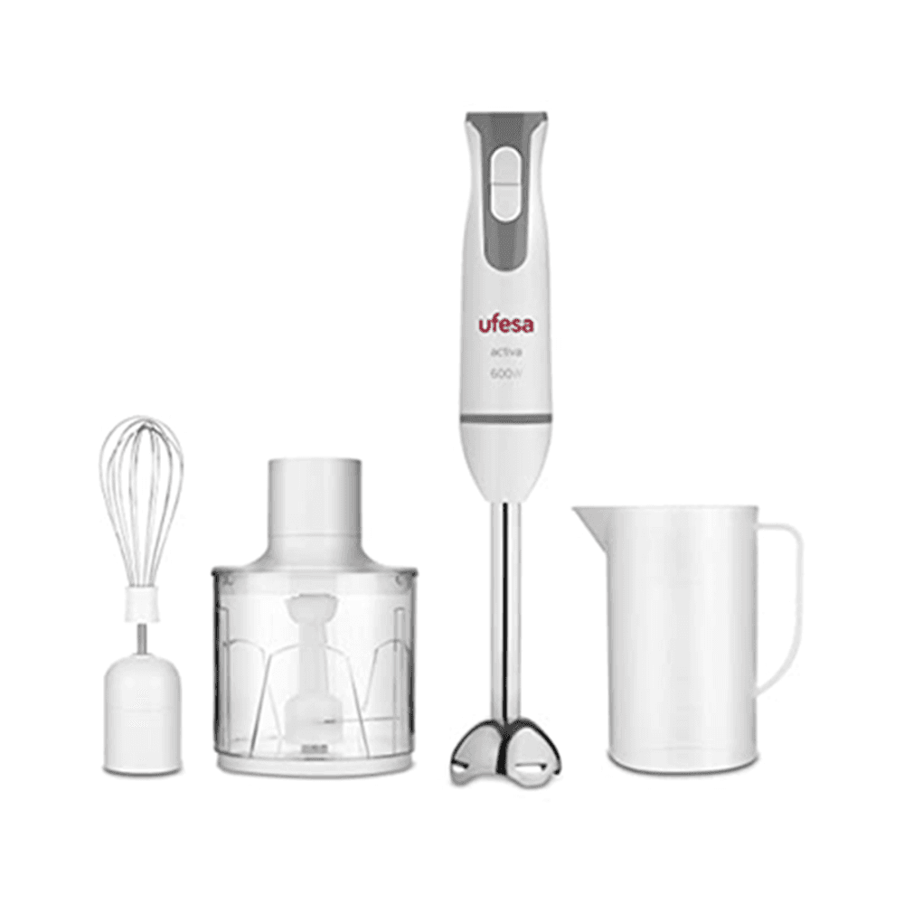 MIXER UFESA BP4552 600W CUCHILLA DE ACERO INOX VASO PICADOR Y BATIDOR 12774