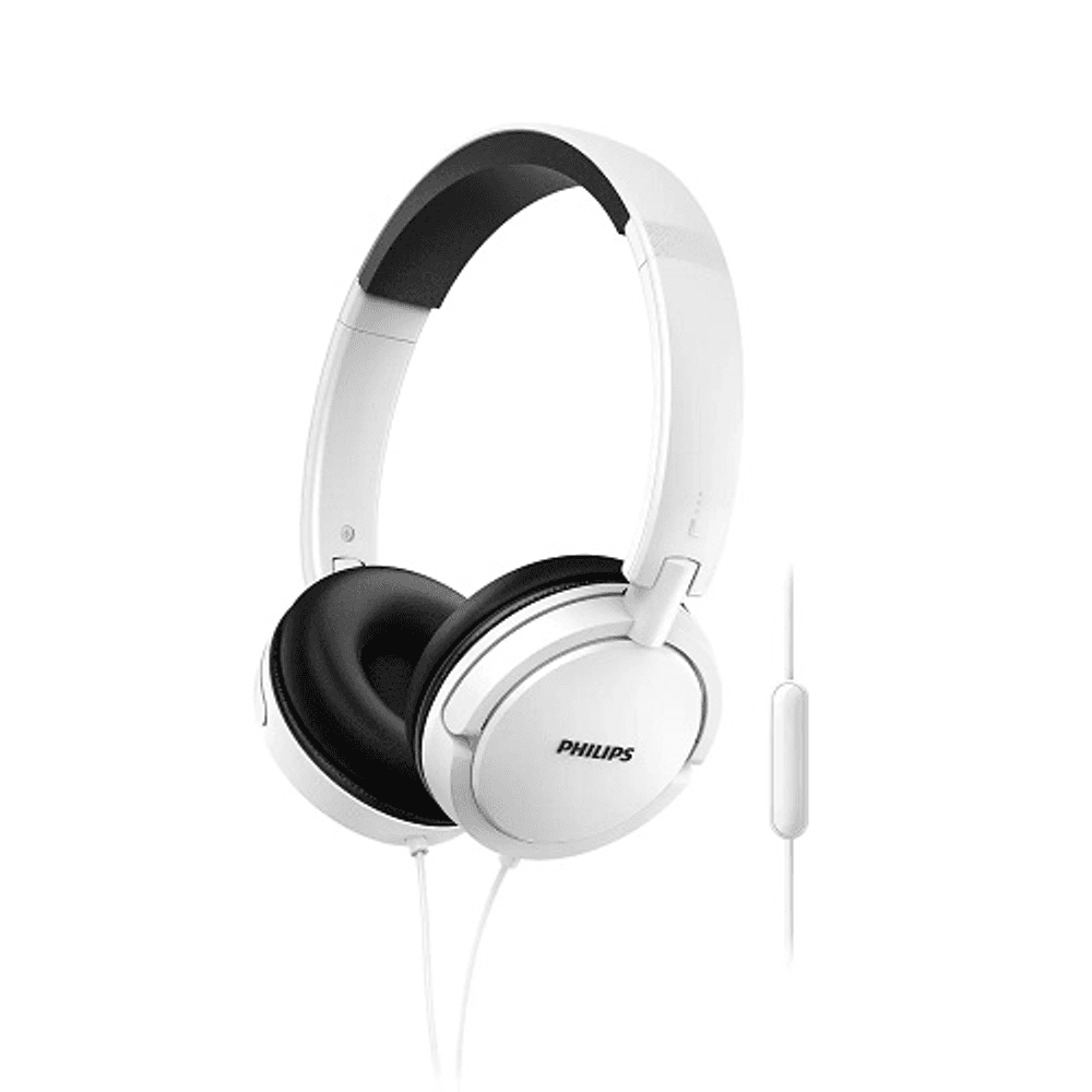 AURICULAR PHILIPS ON EAR SHL5005WT/00 BLANCO MIC CABLE 1.2M P364 13108