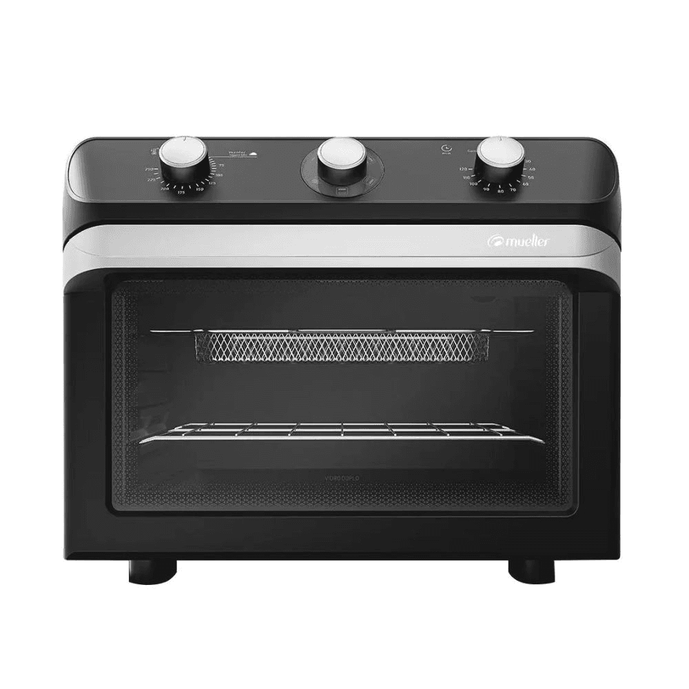 HORNO MUELLER CON FUNCION FREIDORA MFB35G NEGRO 35 LITROS MFB35G NEGRO 35 LITROS 15646