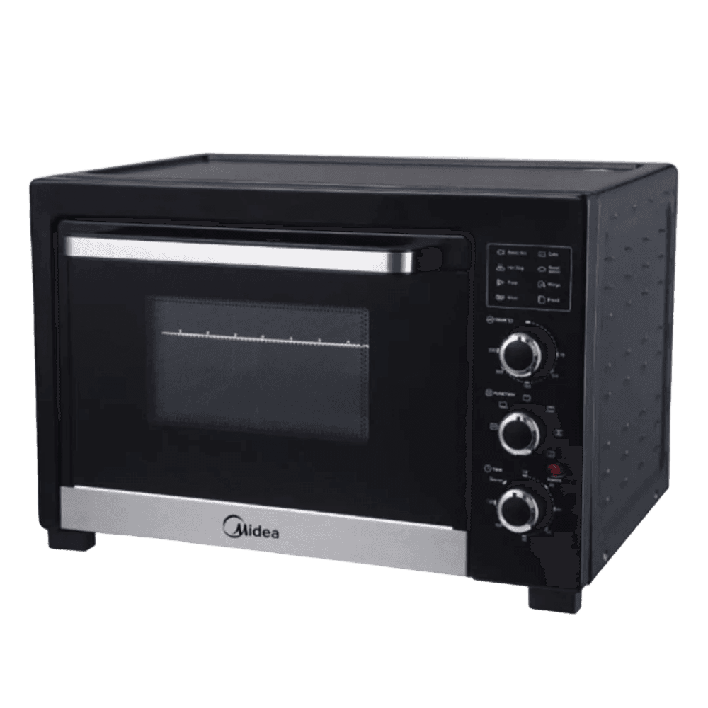 HORNO ELECTRICO MIDEA 38LTS. S/ PLACA NEGRO 1800W 15837
