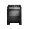 Cocina Mueller 5 hornallas Decorato vetro negro 1629