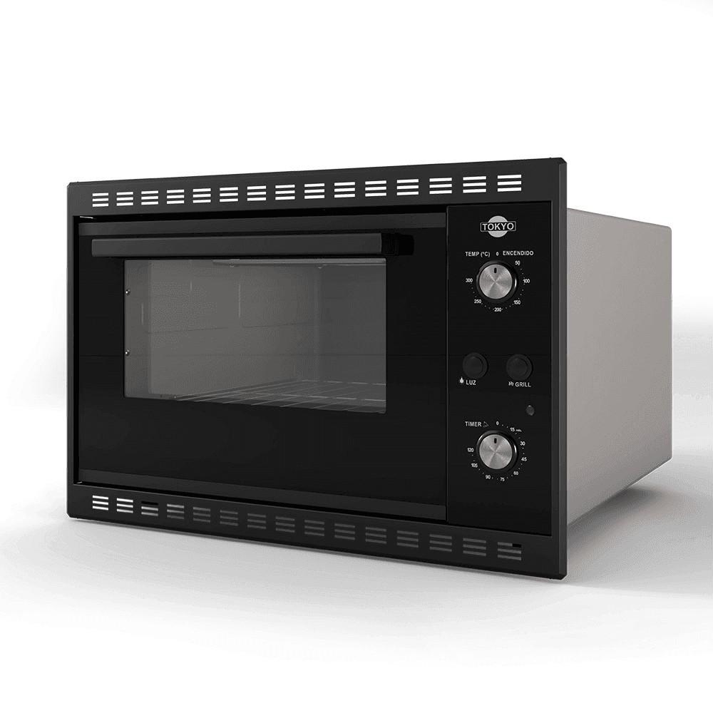 HORNO ELECTRICO TOKYO 45LTS EMPOTRABLE CLARA NEGRO T2880 18669