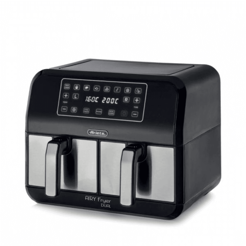 AIRFRYER DUAL ARIETE C/DESHIDRATADOR DOBLE BANDEJA- DIGITAL 19529