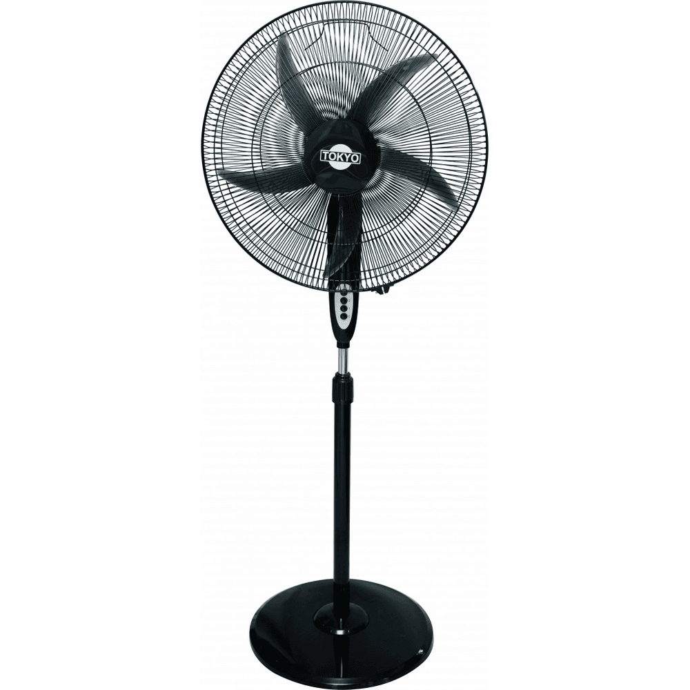 VENTILADOR DE PIE TOKYO BRAVISIMO  3VEL.20" B/REDONA NEGRO  T2096 VETOFS50-11DAN-N 1988