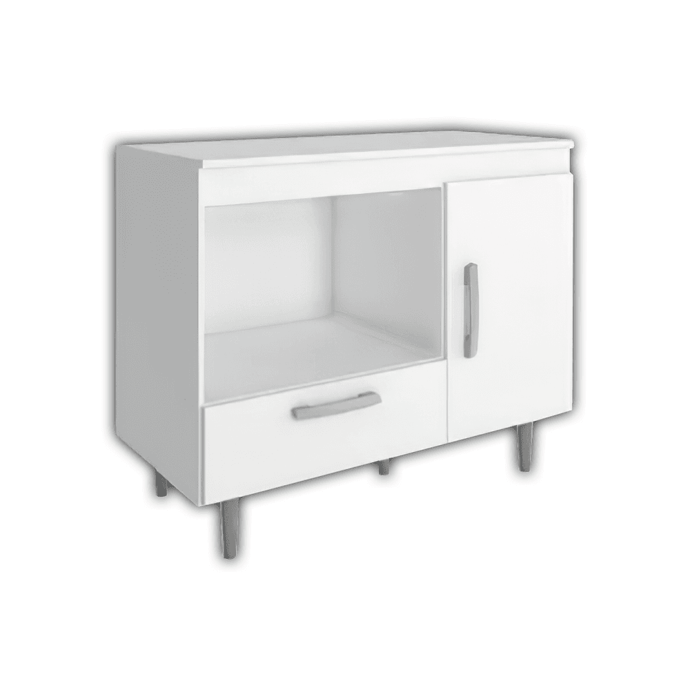 BALCON PARA ANAFE 1 CAJON 1 PUERTA BLANCO COBRASA 20783