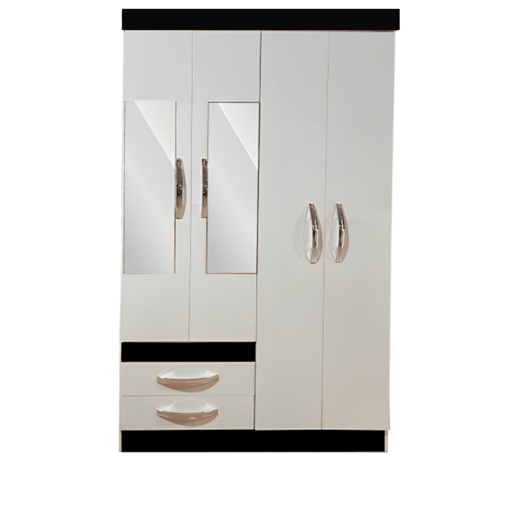 ROPERO RECIFE 4P QUADRIFLEX C/ESPEJO COBRASA 20820