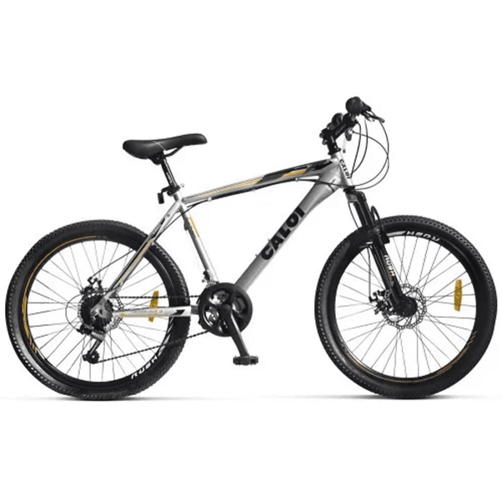 BICI CALOI RIDER SPORT 24" COLOR PLATA 21696