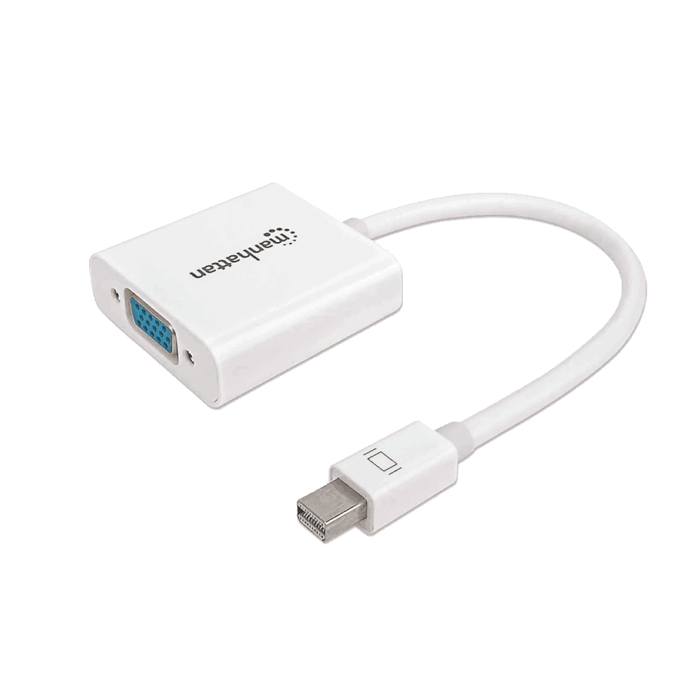 ADAPTADOR MINI DP/VGA FHD 322508 BLANCO BOLSA 2172