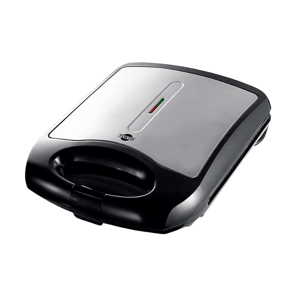 SANDWICHERA TOKYO 4PANES INOX PLACA TRIANGULAR 1200W T2903 22346