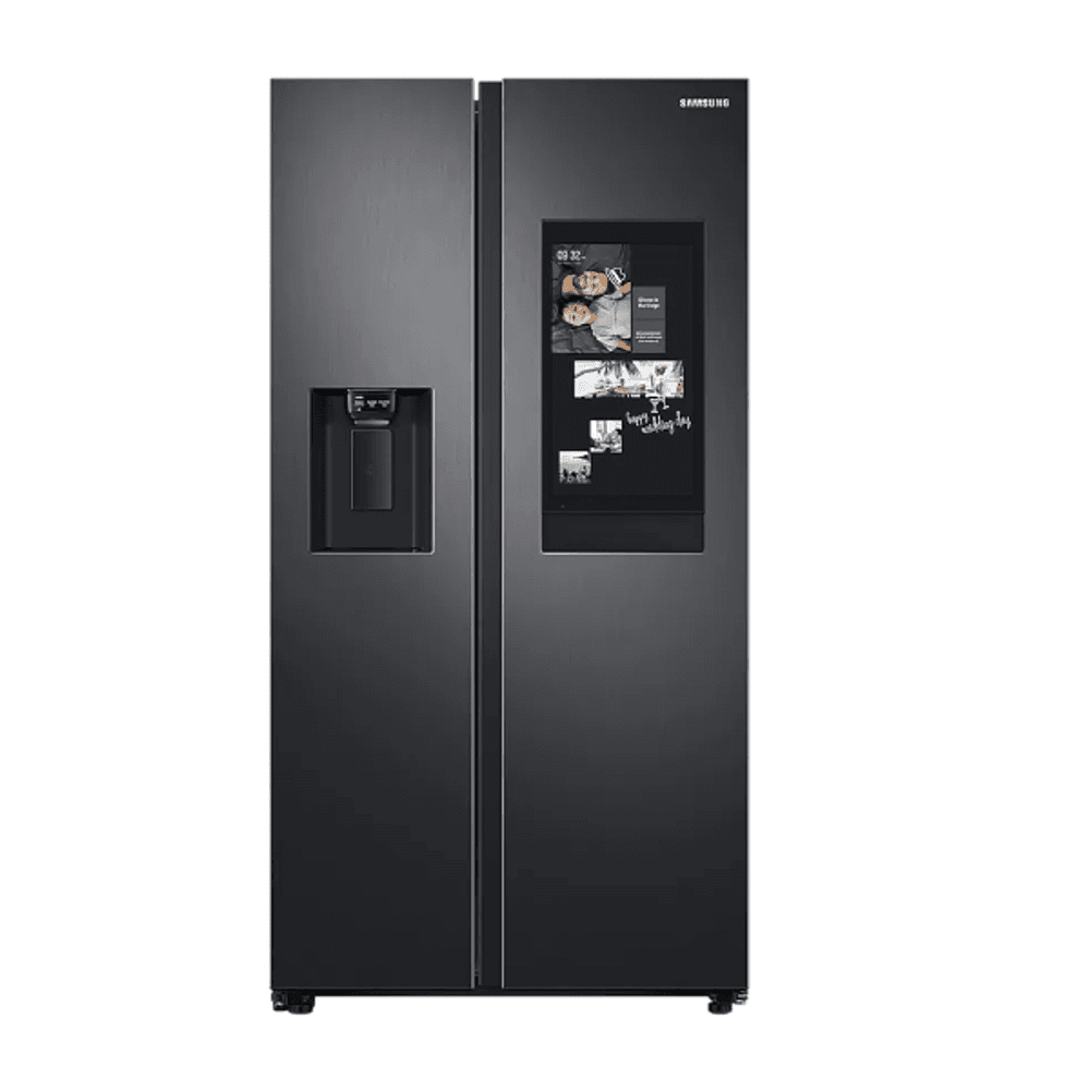 HELADERA SAMSUNG 585LTS SIDE BY SIDE FAMILY HUB NEGRO JET RS58T5561B1/ZS 23296