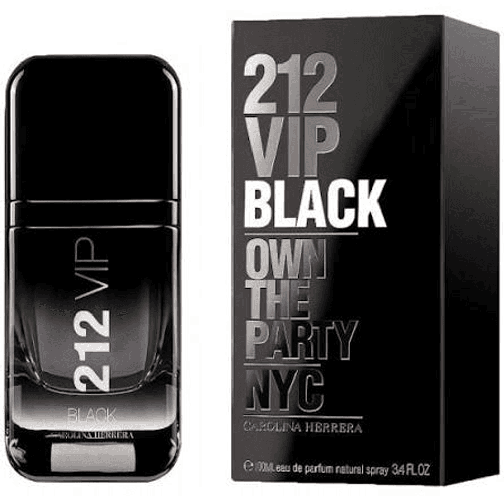 PERFUME CAROLINA HERRERA 212 VIP BLACK MEN 100ML 24224