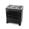 Cocina Mueller 6 hornallas MFI6BA Negro - Moderatto 2472