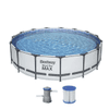 PISCINA BESTWAY 9.150LTS C/ ESTRUCTURA FILTRO STEEL PRO MAX 56260 24856