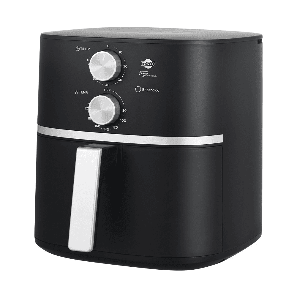 AIR FRYER TOKYO FRIGGE CYCLONE 5,2L 200C ANTIADHERENTE TIMER 60 MIN T2951 25593