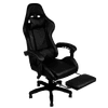SILLA GAMER XTREME LEVEL C/POSAPIES NEGRO LVS-046 26585