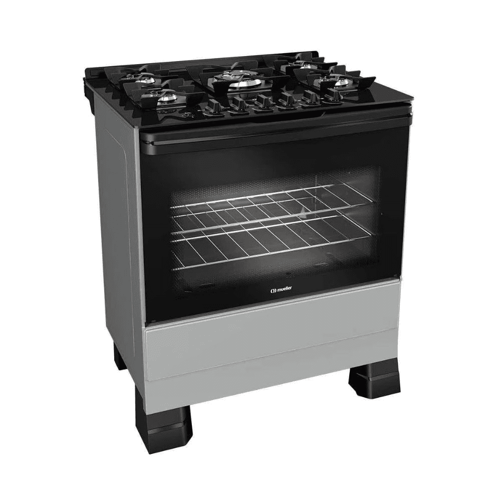COCINA MUELLER 5 HORNALLAS MFV5BF PIACERE VETRO TITANIO MFV5BF PIACERE VETRO TITANIO 2720