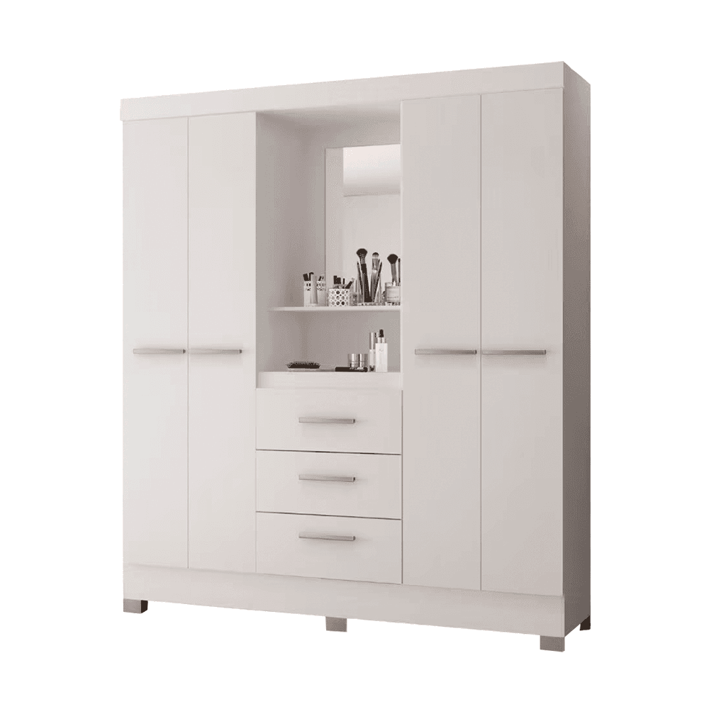 ROPERO RECIFE 4P CAPELINHA WHITE COBRASA 27422