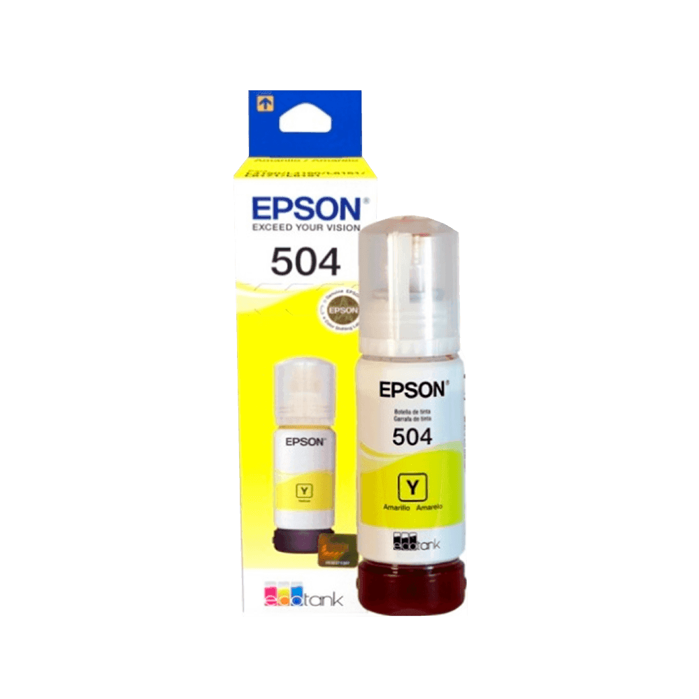 TINTA EPSON T504 420 AMARILLO L41XX/L42XX/L61XX T504420-AL 70ML 27465