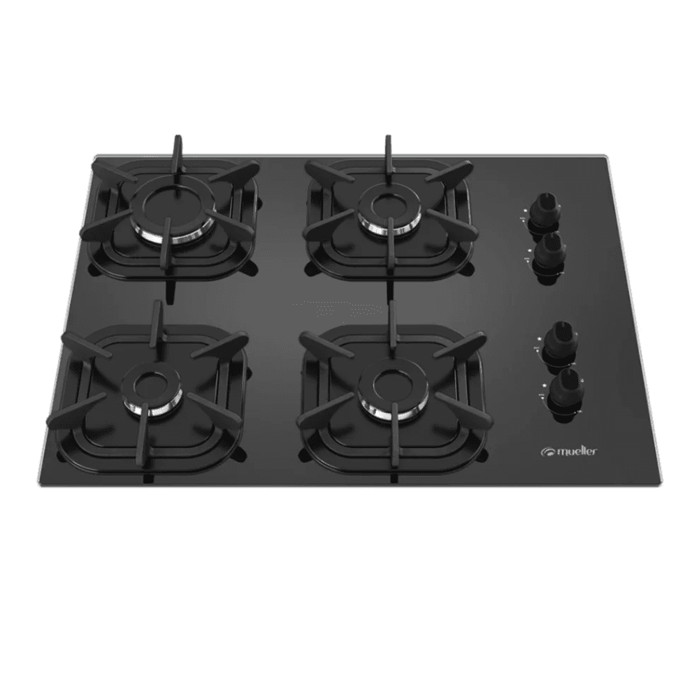 ANAFE MUELLER 4H COOKTOP VIDRIO TEMPLADO REF 1113 2791