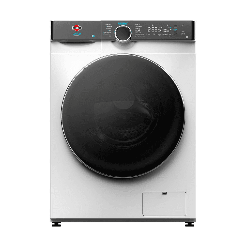 LAVARROPAS AUTOMATICA TOKYO 10.5 KG CECILIA INVERTER 1400RPM T2977 27930