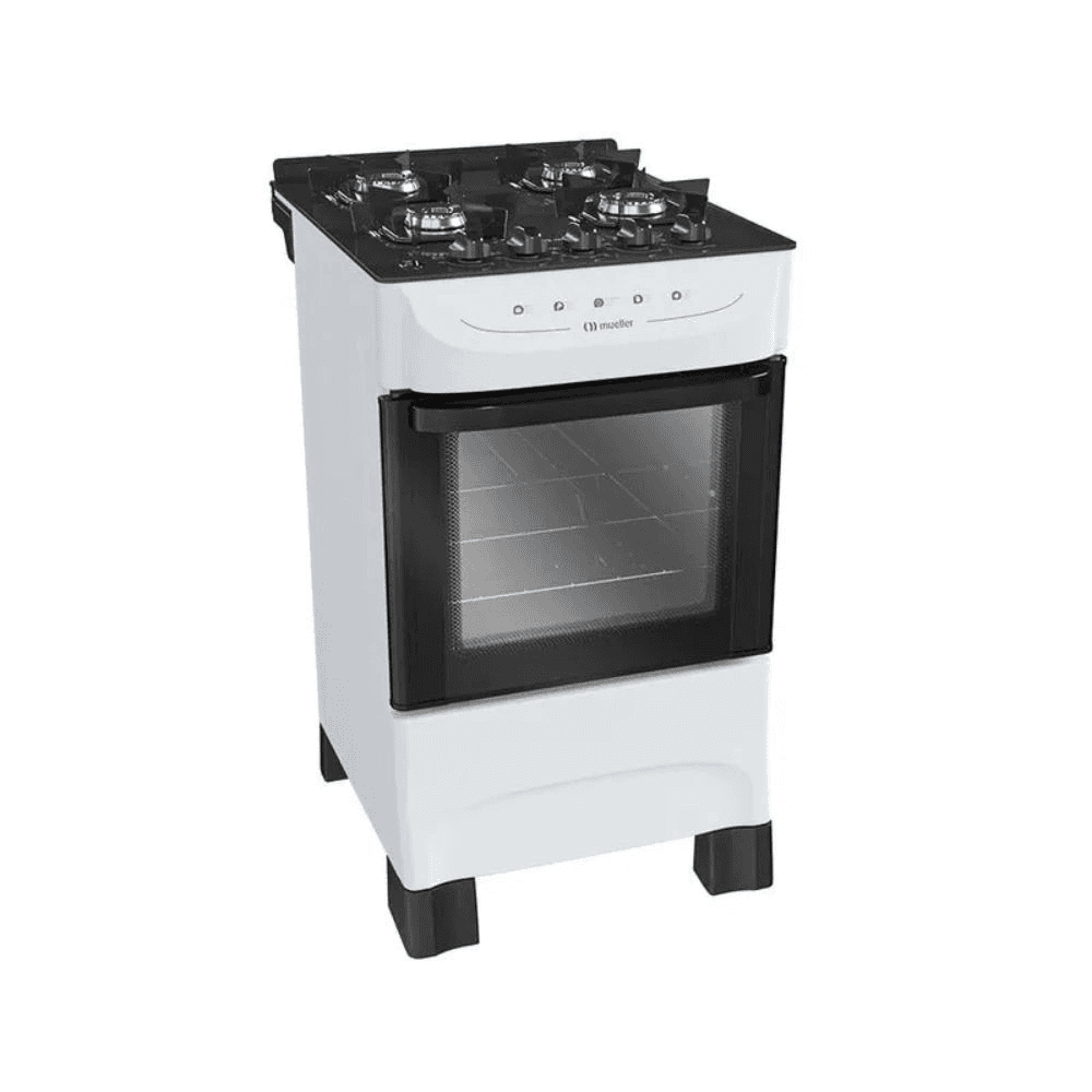 Cocina Mueller 4 hornallas MFV4BF -
Piacere Vetro Blanco 2800