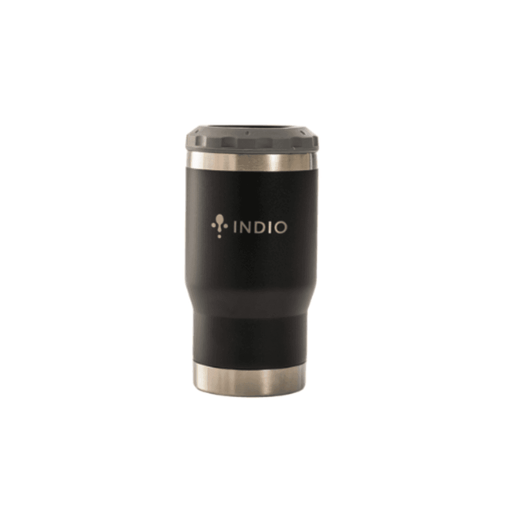 VASO COOLER INDIO 450ML INOX C/ABRIDOR FRIO/CALOR NEGRO 3248615 30055