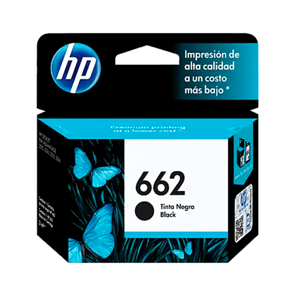 TINTA HP 662 NEGRO CZ103AL 2ML 3148