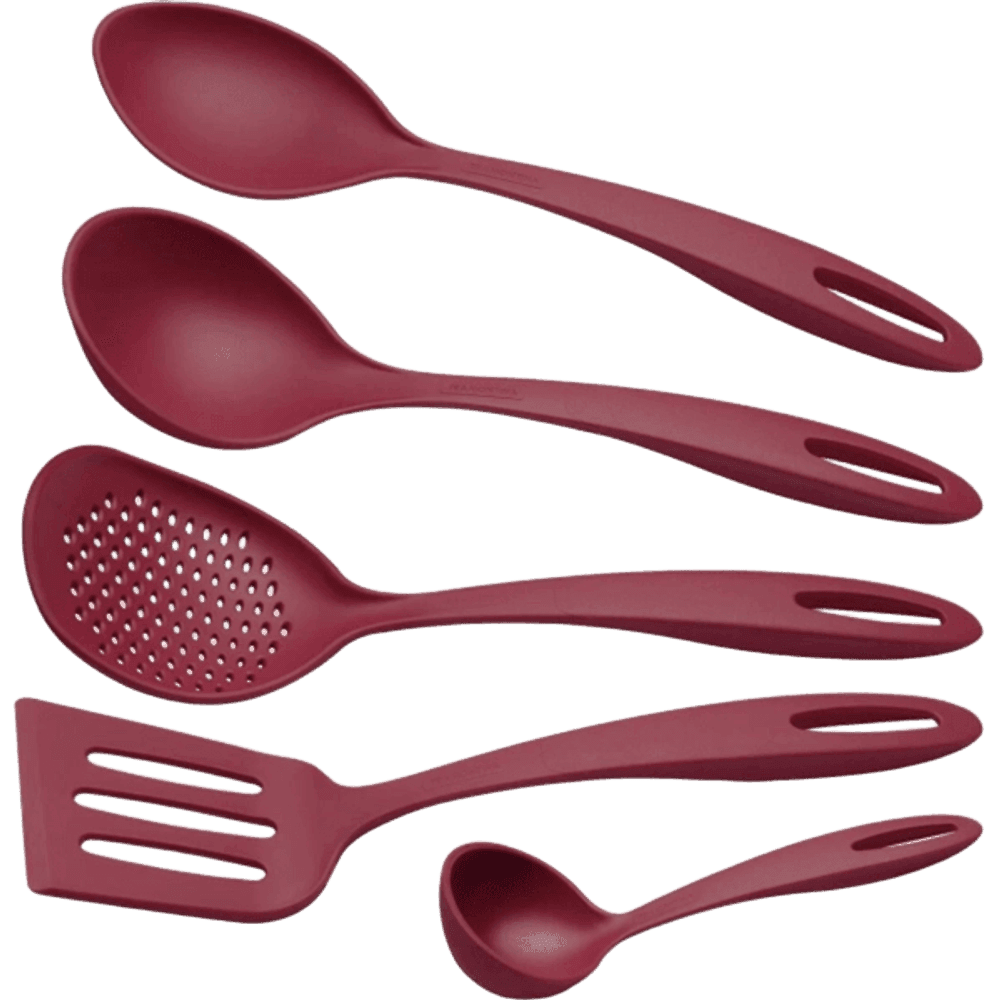 JUEGO DE CUCHARAS NY ABI RJ TRAMONTINA 5PZS ROJO T251997/707 31877