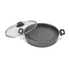 PARRILLA VERSÁTIL 28CM CON TAPA DE VIDRIO - MULTIFLON 54628 326944