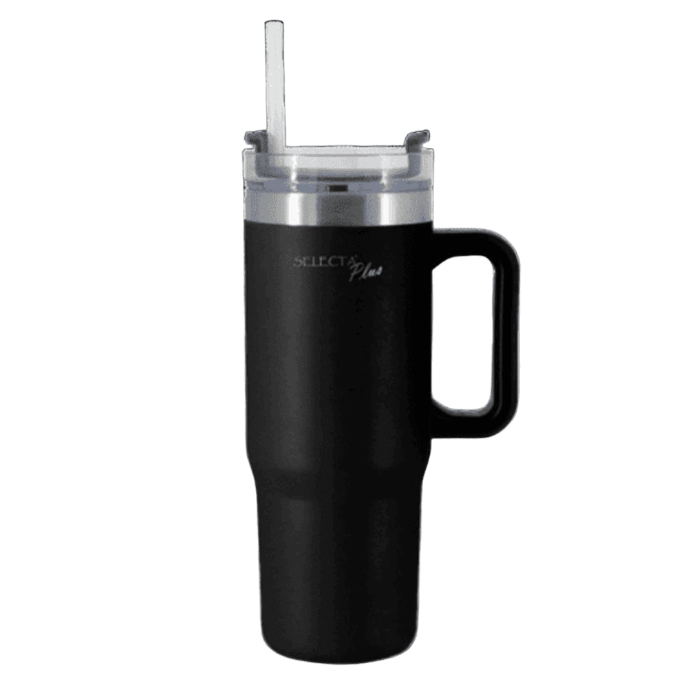 HOPPIE SELECTA MUG TRAVEL 900ML NEGRO 33181