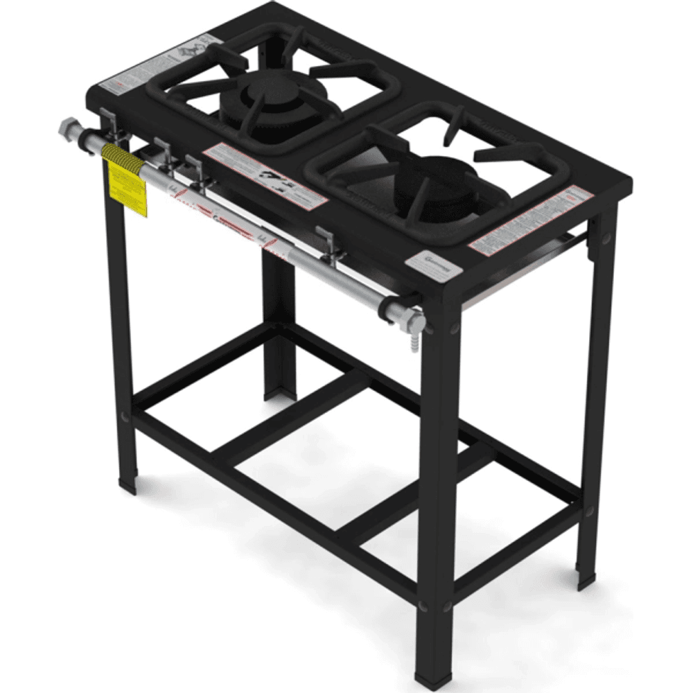 GASTROMAQ COCINA IND 2H 30X30 2/D / FG-302LD 34008