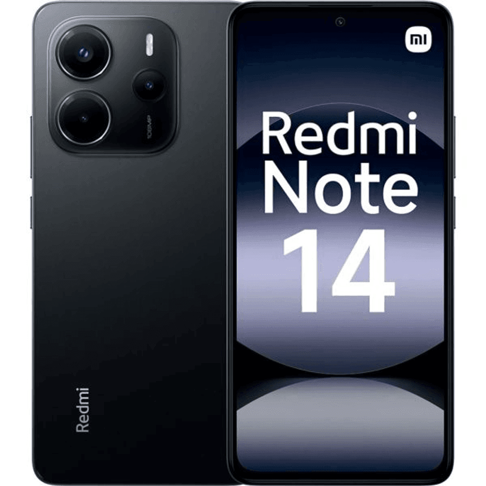 CELULAR XIAOMI REDMI NOTE 14 DUAL 256GB/8GB MIDNIGHT BLACK 34147