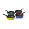 WOK SARTÉN COLOR POP 28 CM CON TAPA - MULTIFLON 79828 (1 unidad) 341558