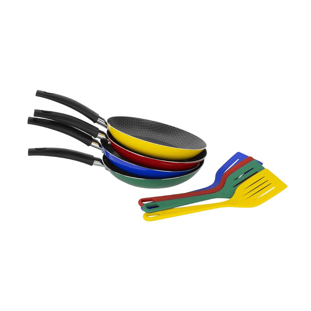 SARTÉN ANTIADHERENTE 24 CM CON ESPÁTULA COLOR POP - MULTIFLON 79024 (1 unidad) 341640