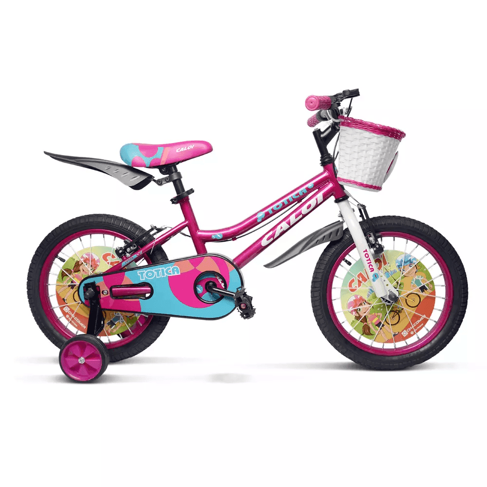BICI CALOI ARO 16" NEW TOTICA NENA FUCSIA 4101703F 3420