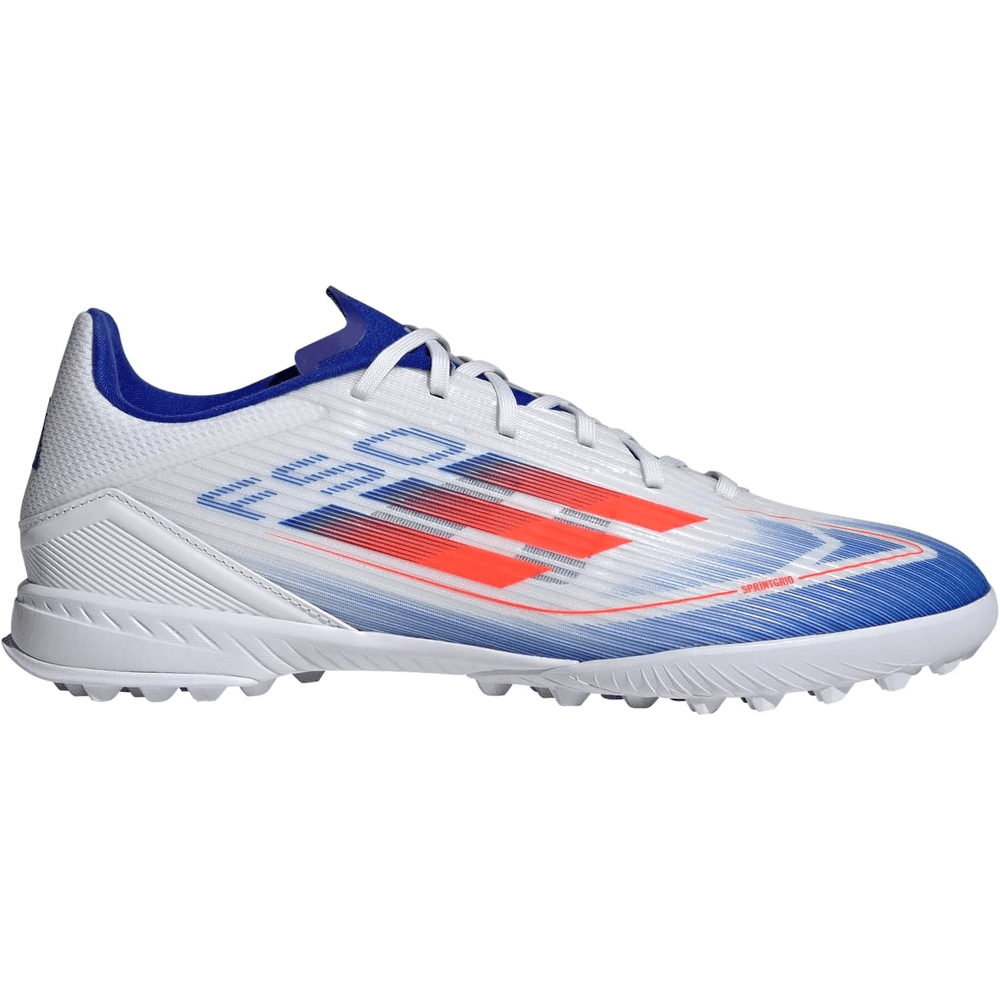 CALZADO ADIDAS F50 LEAGUE TF BLANCO/ROJO /AZUL CALCE 8.5US 34331