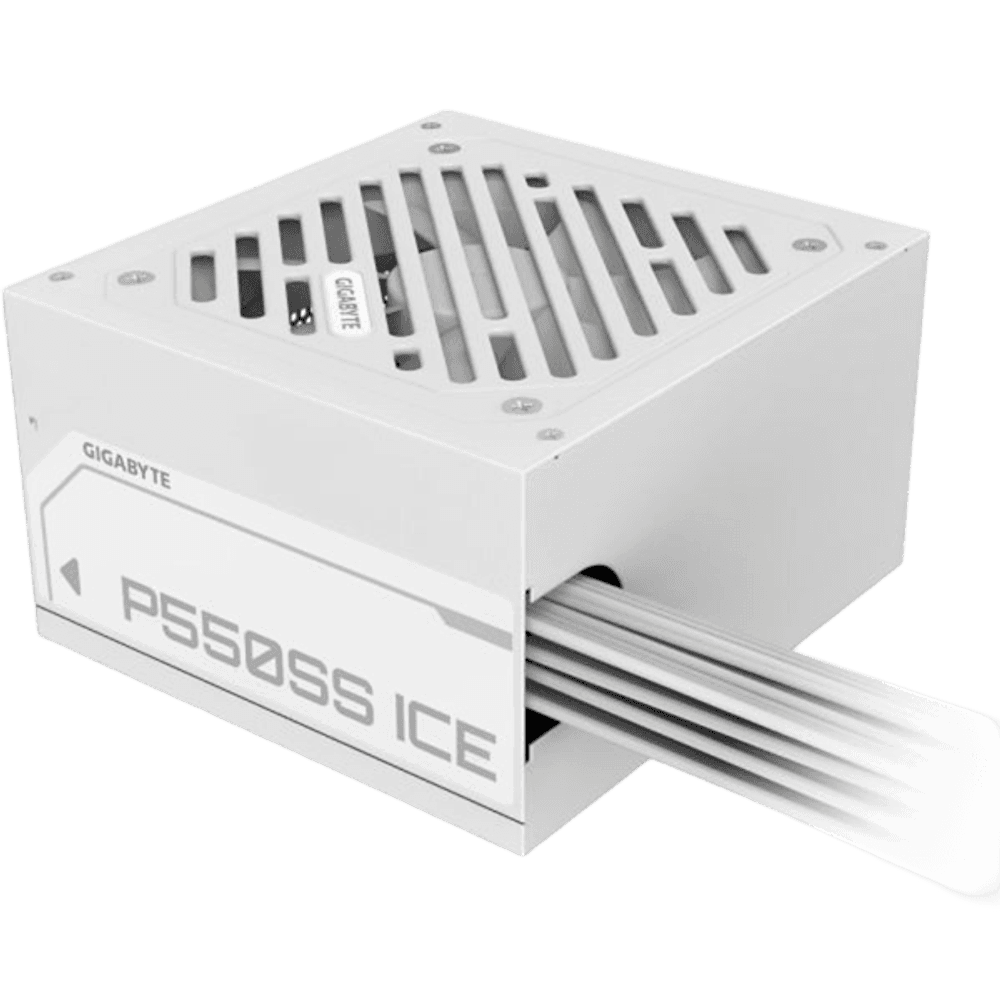 FUENTE 550W GIGABYTE 80PLUS SILVER BLANCO GP-P550SS ICE 35001