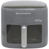 AIR FRYER DIGITAL COMPACT XL - 8.5L ELECTROBRAS GRIS EBAF-86D 35467
