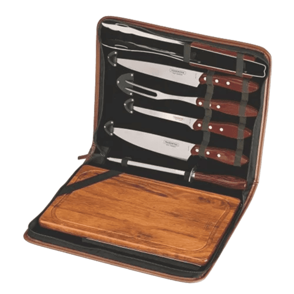 JUEGO POLYWOOD TRAMONTINA 8 PIEZAS 765 36660