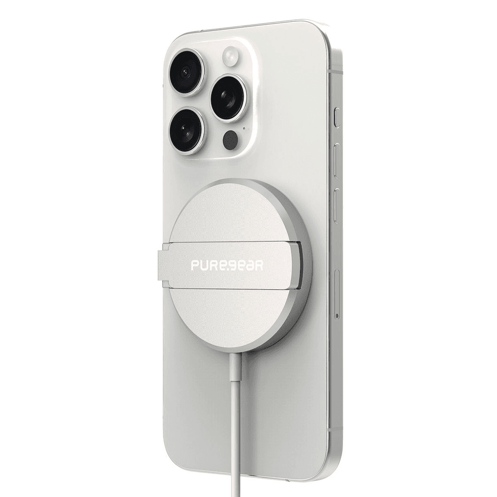CARGADOR WIRELESS PUREGEAR MAG.15W KICKSTAD SILVER - 64713PG-2 37109