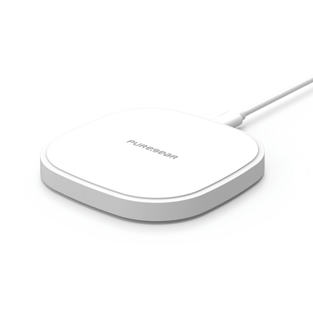 CARGADOR WIRELESS PAD PUREGEAR 15W WHITE C/CABLE- 64689PG-2 37110