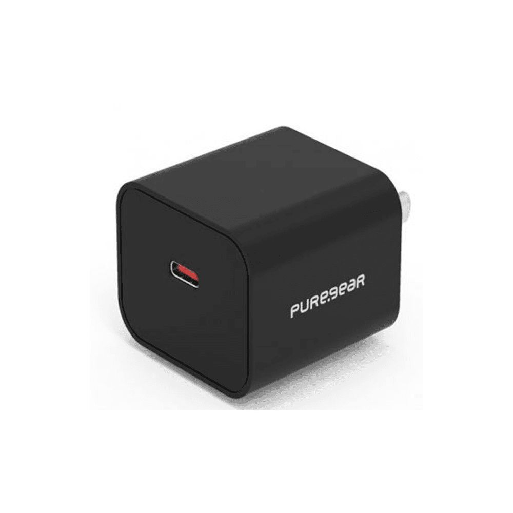USB C POWER PUREGEAR 18W SINGLE PD WCHGR, BLK 62794PG 37111