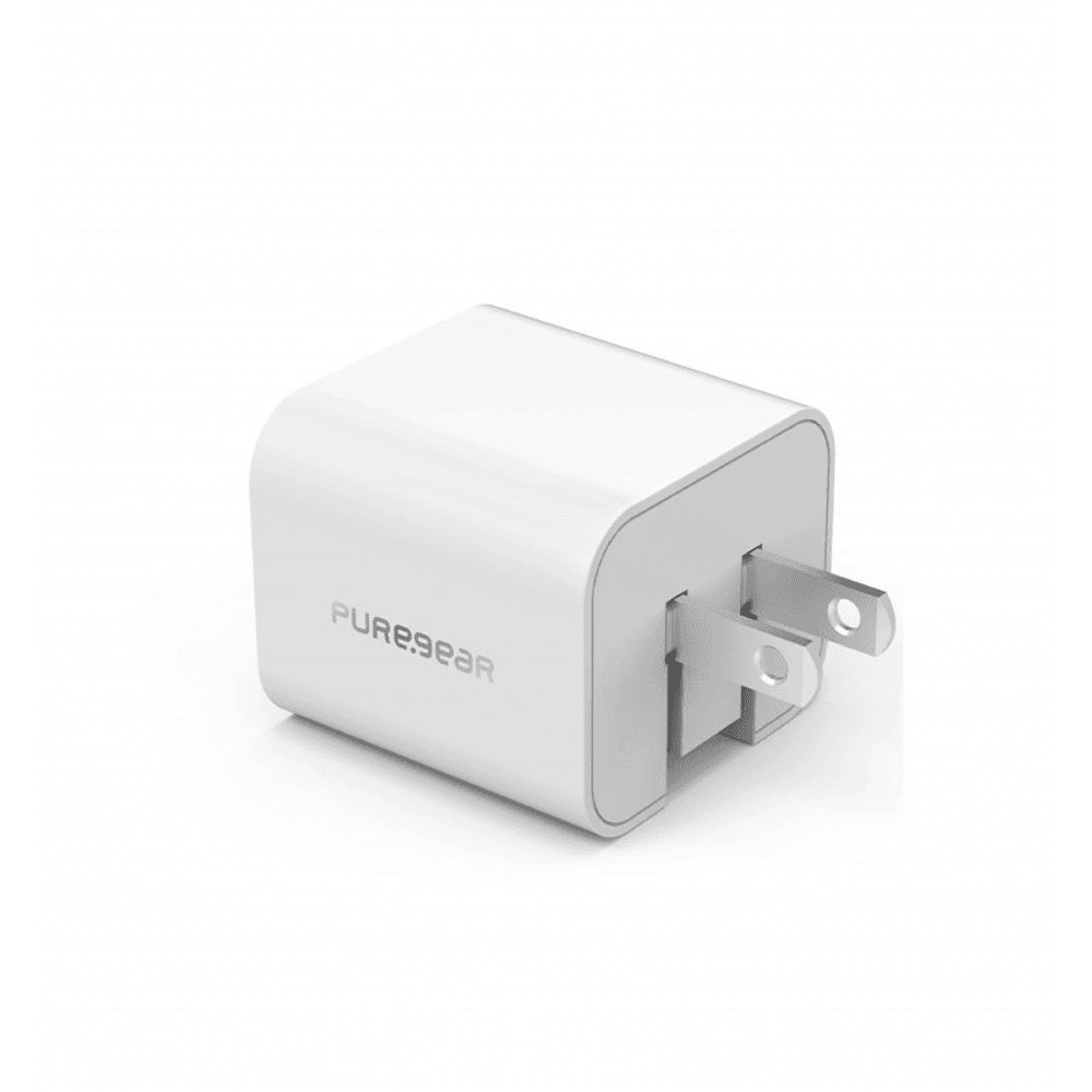 CARGADOR DE PARED PUREGEAR USBC 30W PD C/CABLE WHITE - 63995PG-2 37114